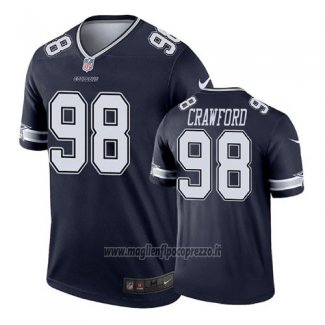 Maglia NFL Legend Dallas Cowboys Tyrone Crawford Blu