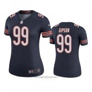 Maglia NFL Legend Donna Chicago Bears Trevis Gipson Blu Color Rush