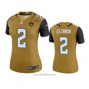 Maglia NFL Legend Donna Jacksonville Jaguars Mike Glennon Or Color Rush