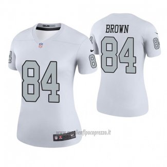 Maglia NFL Legend Donna Las Vegas Raiders Antonio Brown Bianco Color Rush