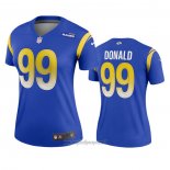 Maglia NFL Legend Donna Los Angeles Rams Aaron Donald Blu
