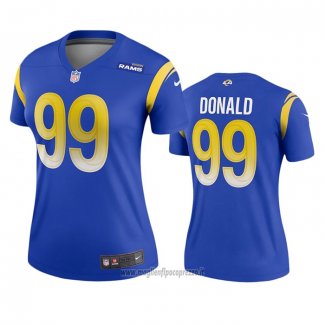 Maglia NFL Legend Donna Los Angeles Rams Aaron Donald Blu