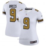 Maglia NFL Legend Donna New Orleans Saints Drew Brees Bianco Color Rush