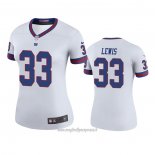 Maglia NFL Legend Donna New York Giants Dion Lewis Bianco Color Rush