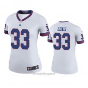 Maglia NFL Legend Donna New York Giants Dion Lewis Bianco Color Rush