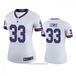 Maglia NFL Legend Donna New York Giants Dion Lewis Bianco Color Rush