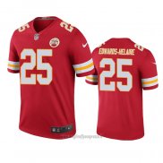 Maglia NFL Legend Kansas City Chiefs Clyde Edwards Helaire Rosso Color Rush