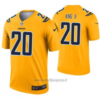 Maglia NFL Legend Los Angeles Chargers 20 Desmond King Inverted Or