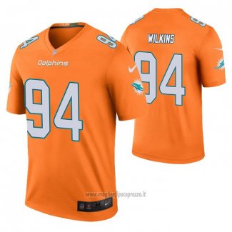Maglia NFL Legend Miami Dolphins Christian Wilkins Color Rush Arancione