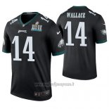 Maglia NFL Legend Philadelphia Eagles Mike Wallace Nero Super Bowl Lii Champions Color Rush