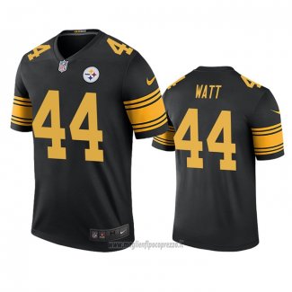 Maglia NFL Legend Pittsburgh Steelers 44 Derek Watt Nero Color Rush