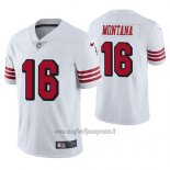 Maglia NFL Legend San Francisco 49ers Joe Montana Bianco Color Rush