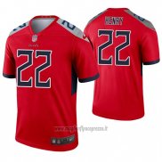 Maglia NFL Legend Tennessee Titans 22 Derrick Henry Inverted Rosso
