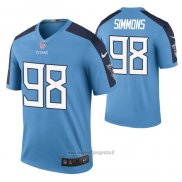 Maglia NFL Legend Tennessee Titans Jeffery Simmons Color Rush Blu