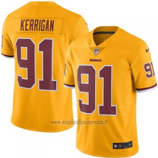 Maglia NFL Legend Washington Commanders Kerrigan Giallo