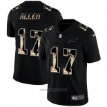Maglia NFL Limited Buffalo Bills Allen Statue Of Liberty Fashion Nero