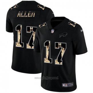 Maglia NFL Limited Buffalo Bills Allen Statue Of Liberty Fashion Nero