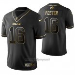 Maglia NFL Limited Buffalo Bills Robert Foster Golden Edition Nero