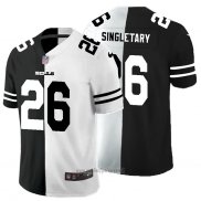 Maglia NFL Limited Buffalo Bills Singletary Black White Split