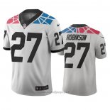 Maglia NFL Limited Carolina Panthers Kenny Robinson Citta Edition Bianco