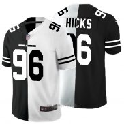 Maglia NFL Limited Chicago Bears Hicks Black White Split