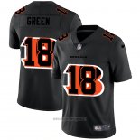 Maglia NFL Limited Cincinnati Bengals Green Logo Dual Overlap Nero