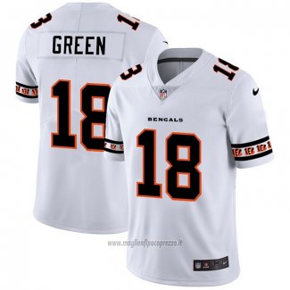 Maglia NFL Limited Cincinnati Bengals Green Team Logo Fashion Bianco