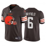 Maglia NFL Limited Cleveland Browns Mayfield Big Logo Marrone