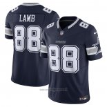 Maglia NFL Limited Dallas Cowboys Ceedee Lamb Vapor F.u.s.e. Bianco Blu