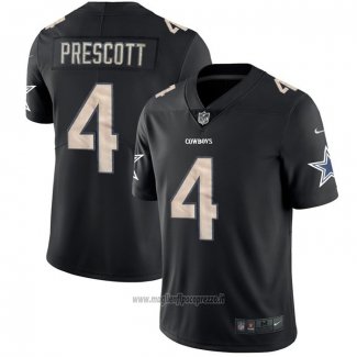 Maglia NFL Limited Dallas Cowboys Prescott Black Impact