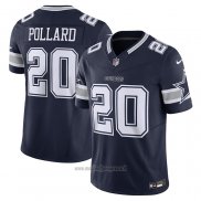 Maglia NFL Limited Dallas Cowboys Tony Pollard Vapor F.U.S.E. Blu