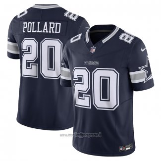 Maglia NFL Limited Dallas Cowboys Tony Pollard Vapor F.U.S.E. Blu