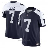 Maglia NFL Limited Dallas Cowboys Trevon Diggs 7 Vapor F.u.s.e. Blu