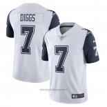 Maglia NFL Limited Dallas Cowboys Trevon Diggs Vapor Bianco Blu