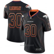 Maglia NFL Limited Denver Broncos Lindsay Lights Out Nero