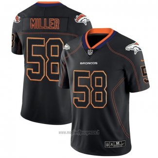 Maglia NFL Limited Denver Broncos Miller Lights Out Nero