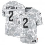 Maglia NFL Limited Denver Broncos Patrick Surtain Ii 2024 Salute To Service Grigio