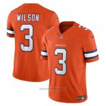 Maglia NFL Limited Denver Broncos Russell Wilson Vapor F.u.s.e. Arancione