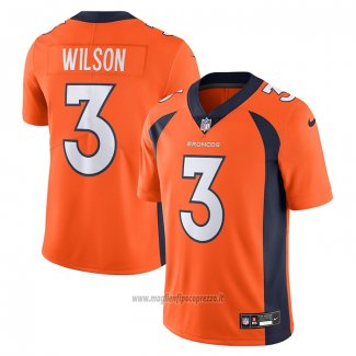 Maglia NFL Limited Denver Broncos Russell Wilson Vapor Untouchable Arancione