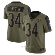 Maglia NFL Limited Denver Broncos Walter Payton 2021 Salute To Service Retired Verde