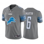 Maglia NFL Limited Detroit Lions Martin Big Logo Grigio