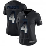 Maglia NFL Limited Donna Dallas Cowboys Prescott Smoke Fashion Nero
