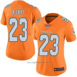 Maglia NFL Limited Donna Miami Dolphins 23 Ajayi Arancione