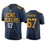 Maglia NFL Limited Green Bay Packers Jake Hanson Citta Edition Blu