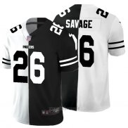 Maglia NFL Limited Green Bay Packers Savage White Black Split