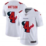 Maglia NFL Limited Houston Texans Watson Logo Dual Overlap Bianco