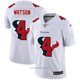 Maglia NFL Limited Houston Texans Watson Logo Dual Overlap Bianco
