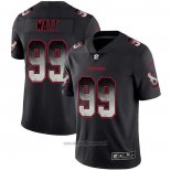 Maglia NFL Limited Houston Texans Watt Smoke Fashion Nero