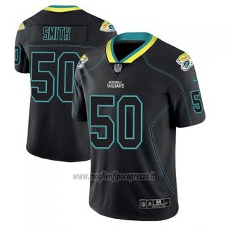Maglia NFL Limited Jacksonville Jaguars Telvin Smith Nero Color Rush 2018 Lights Out