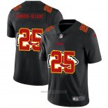 Maglia NFL Limited Kansas City Chiefs Edwards-Helaire Logo Dual Overlap Nero